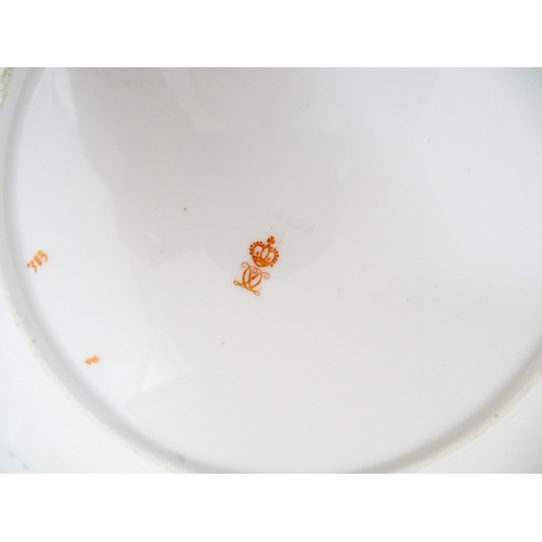 103 - Six Royal Crown Derby dishes decorated in the Imari pattern. Marked under. Approx. 10 1/2