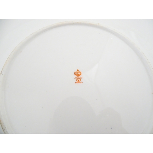 103 - Six Royal Crown Derby dishes decorated in the Imari pattern. Marked under. Approx. 10 1/2