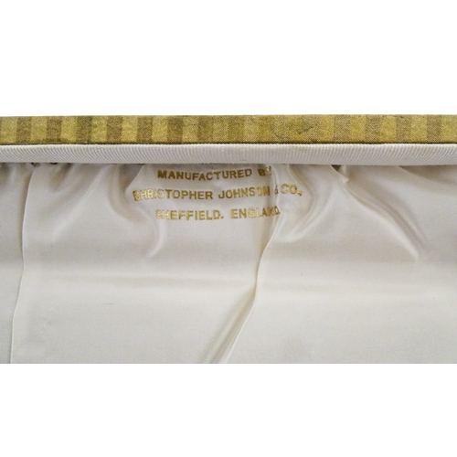 110 - A cased Wedgwood cake / sandwich service in the Melody pattern comprising serving plate, cake plates... 