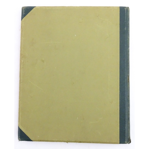 986 - Book: Caricatures by H.S., containing hand coloured lithographic plates. Privately printed, c. 1920