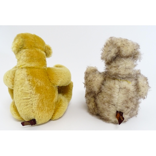 1292 - Toys: Two limited edition Gund mohair teddy bears from the Cliff Richard collection, comprising Jasp... 