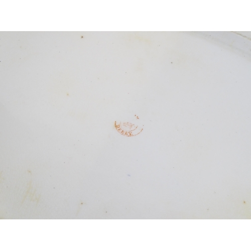 186 - A quantity of Bloor Derby wares to include serving dishes and tureen decorated with hand painted flo... 