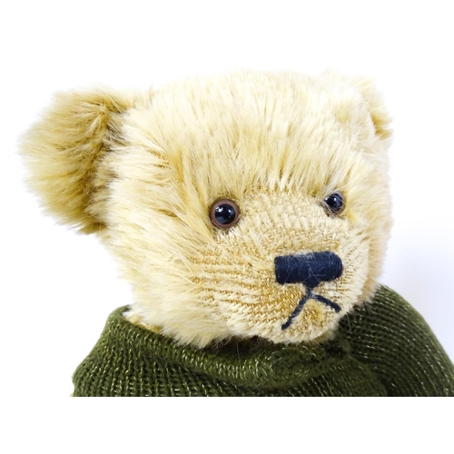 1292A - Toys: Five Harrods teddy bears to include Christmas Bear 2010, Millennium Bear, Christmas Bear 2007,... 