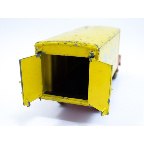 1295 - Toys: Two Dinky Supertoys die cast scale model vehicles comprising Big Bedford Heinz no. 923, and Gu... 