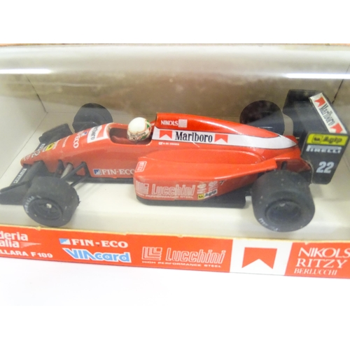 1297 - Toys: A quantity of Onyx scale model Formula 1 racing cars to include Williams Renault FW 14, Willia... 