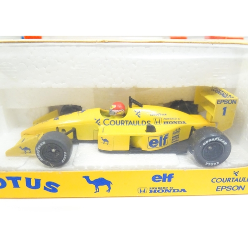 1297 - Toys: A quantity of Onyx scale model Formula 1 racing cars to include Williams Renault FW 14, Willia... 