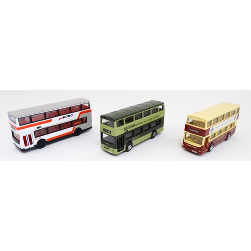 1299 - Toys: A quantity of boxed Corgi Toys die cast scale model buses / coaches comprising Corgi Classics ... 