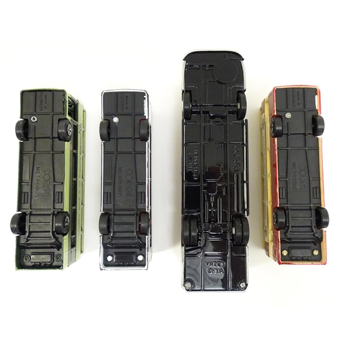 1299 - Toys: A quantity of boxed Corgi Toys die cast scale model buses / coaches comprising Corgi Classics ... 