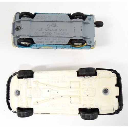 1301 - Toys: Seven assorted die cast scale model vehicles to include a Corgi Toys James Bond 007 Die Anothe... 