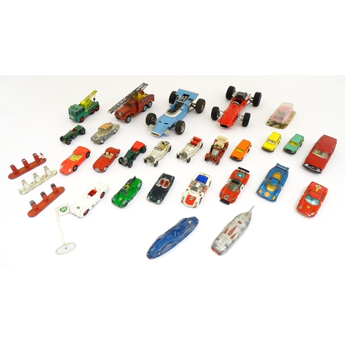 1303 - Toys: A quantity of assorted die cast scale model vehicles to include Corgi Toys: Chevrolet Camaro S... 