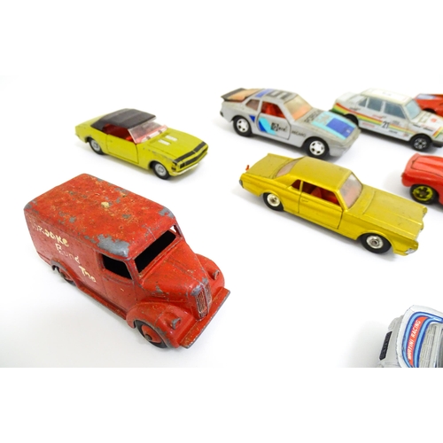 1303 - Toys: A quantity of assorted die cast scale model vehicles to include Corgi Toys: Chevrolet Camaro S... 