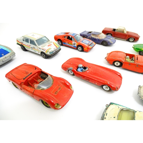 1303 - Toys: A quantity of assorted die cast scale model vehicles to include Corgi Toys: Chevrolet Camaro S... 