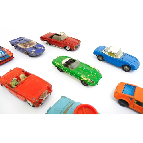 1303 - Toys: A quantity of assorted die cast scale model vehicles to include Corgi Toys: Chevrolet Camaro S... 