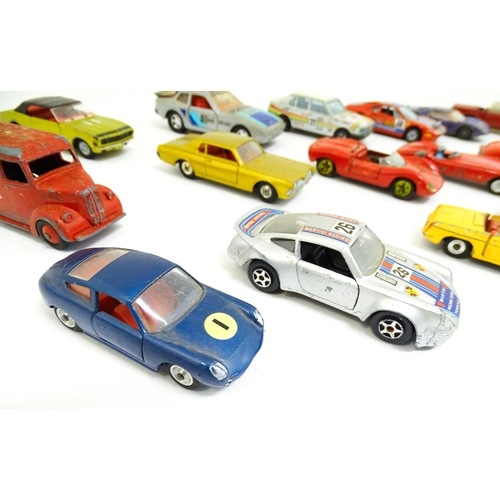 1303 - Toys: A quantity of assorted die cast scale model vehicles to include Corgi Toys: Chevrolet Camaro S... 