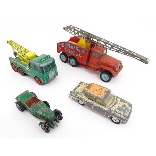 1303 - Toys: A quantity of assorted die cast scale model vehicles to include Corgi Toys: Chevrolet Camaro S... 