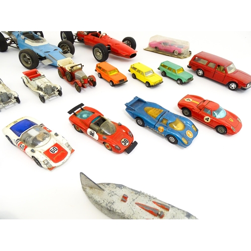 1303 - Toys: A quantity of assorted die cast scale model vehicles to include Corgi Toys: Chevrolet Camaro S... 