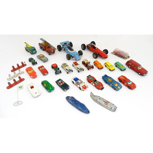 1303 - Toys: A quantity of assorted die cast scale model vehicles to include Corgi Toys: Chevrolet Camaro S... 