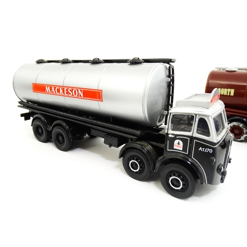 1305 - Toys: Three Corgi Toys die cast scale model tankers comprising Pointer Scammell Highwayman & Tanker ... 