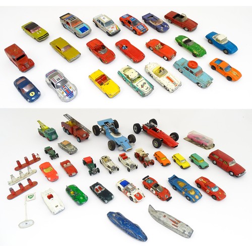 1303 - Toys: A quantity of assorted die cast scale model vehicles to include Corgi Toys: Chevrolet Camaro S... 