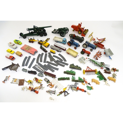1321 - Toys: A quantity of assorted die cast vehicles to include Corgi Toys: ERF Model 44G, Dropside Traile... 
