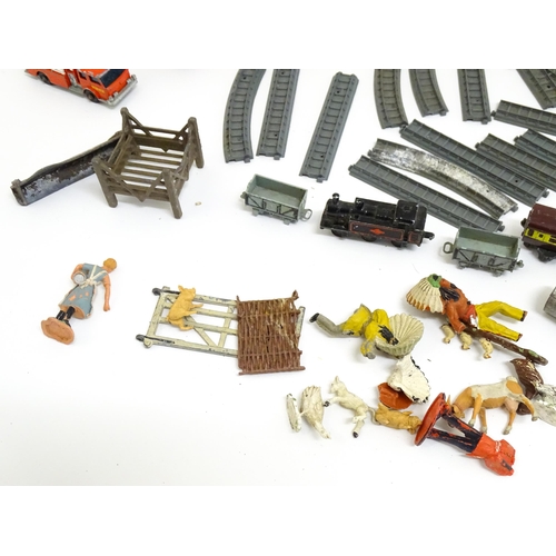 1321 - Toys: A quantity of assorted die cast vehicles to include Corgi Toys: ERF Model 44G, Dropside Traile... 
