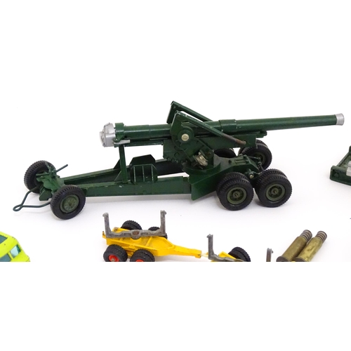 1321 - Toys: A quantity of assorted die cast vehicles to include Corgi Toys: ERF Model 44G, Dropside Traile... 