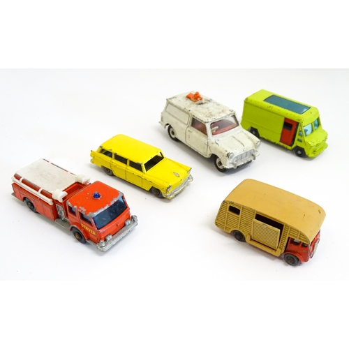 1321 - Toys: A quantity of assorted die cast vehicles to include Corgi Toys: ERF Model 44G, Dropside Traile... 