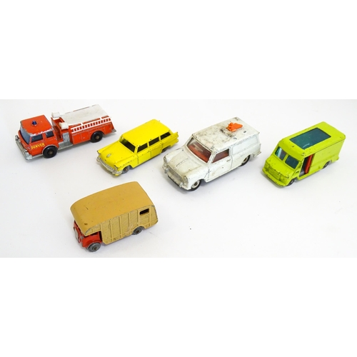 1321 - Toys: A quantity of assorted die cast vehicles to include Corgi Toys: ERF Model 44G, Dropside Traile... 