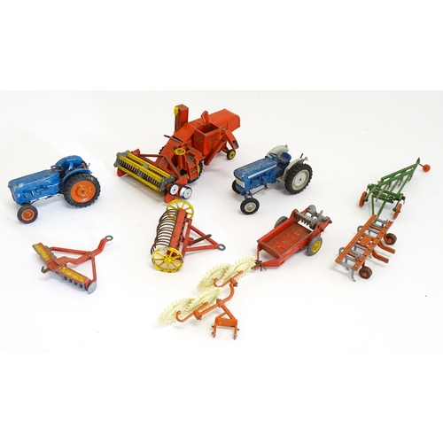 1321 - Toys: A quantity of assorted die cast vehicles to include Corgi Toys: ERF Model 44G, Dropside Traile... 