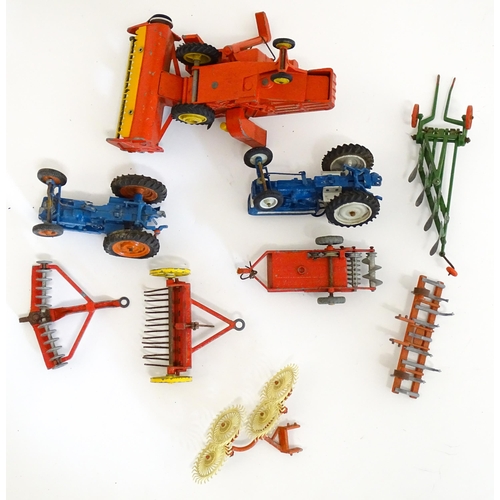 1321 - Toys: A quantity of assorted die cast vehicles to include Corgi Toys: ERF Model 44G, Dropside Traile... 