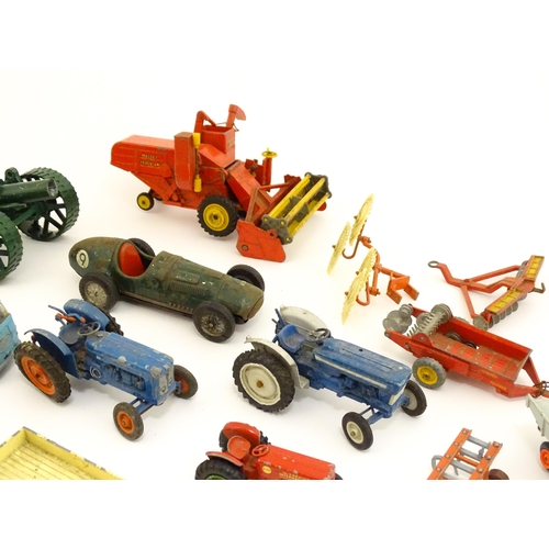 1321 - Toys: A quantity of assorted die cast vehicles to include Corgi Toys: ERF Model 44G, Dropside Traile... 