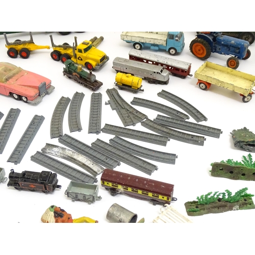 1321 - Toys: A quantity of assorted die cast vehicles to include Corgi Toys: ERF Model 44G, Dropside Traile... 