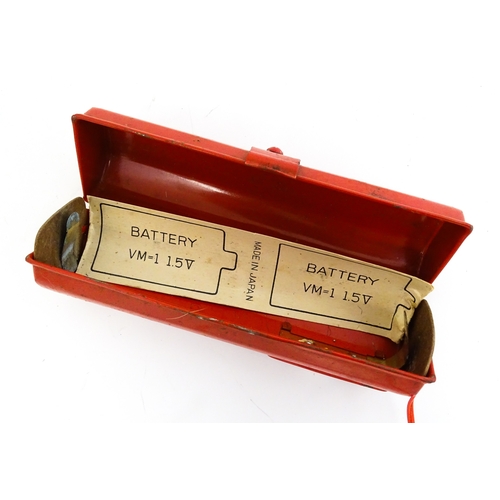 14 - Toy: A 20thC Cragstan battery operated toy dog titled Jumping Princess Poodle. With box. Approx. 8 1... 