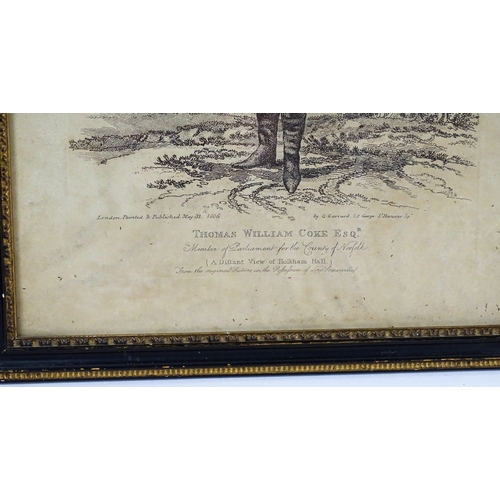 37 - Five assorted 18th & 19thC engravings to include a stipple engraving after Joshua Reynolds depicting... 