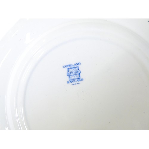 57 - A quantity of assorted ceramics to include a Chinese blue and white plate with prunus blossom decora... 