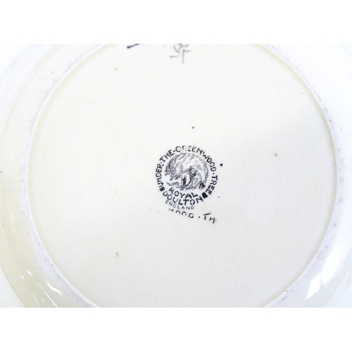 57 - A quantity of assorted ceramics to include a Chinese blue and white plate with prunus blossom decora... 