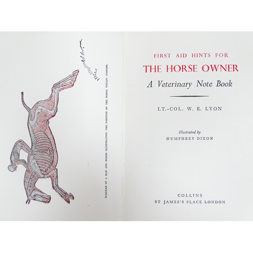60 - Books: A quantity of books on the subject of horses / equestrianism to include 'Exmoor Lass and othe... 