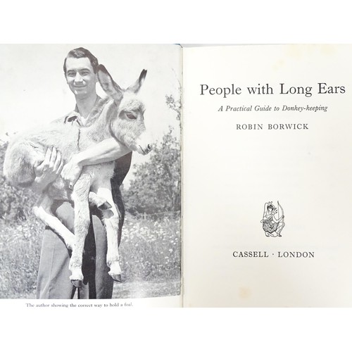60 - Books: A quantity of books on the subject of horses / equestrianism to include 'Exmoor Lass and othe... 