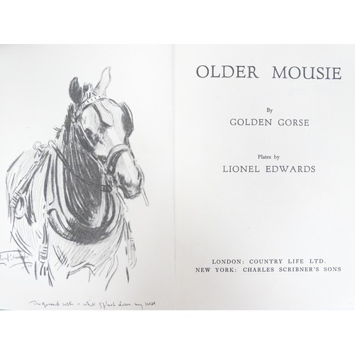 60 - Books: A quantity of books on the subject of horses / equestrianism to include 'Exmoor Lass and othe... 