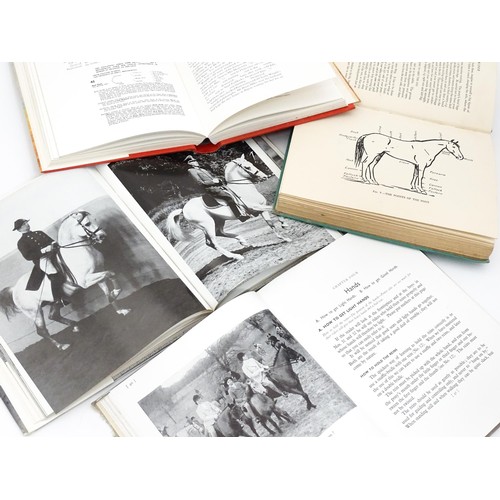 60 - Books: A quantity of books on the subject of horses / equestrianism to include 'Exmoor Lass and othe... 
