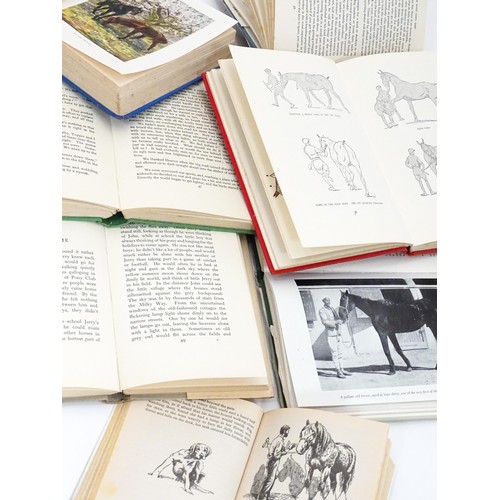 60 - Books: A quantity of books on the subject of horses / equestrianism to include 'Exmoor Lass and othe... 