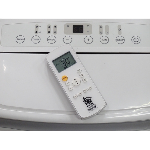 30 - A Pump House air conditioning unit with remote control and hose. Together with a Homebase air condit... 