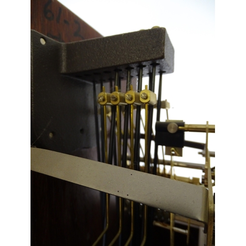 36 - A late 20thC / early 21stC longcase clock. Approx. 79