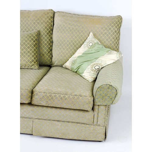 4 - A modern three seater sofa. 79