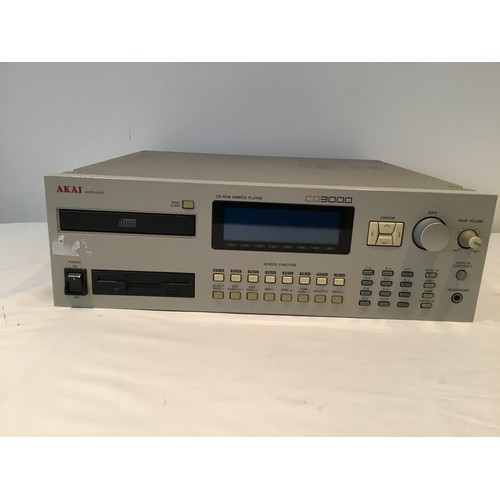 32 - Akai Professional CD3000 Akai Professional CD3000 Sampler. Features a built-in CD-ROM drive, allowin... 