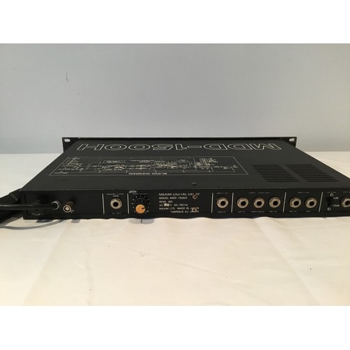 42 - Maxim MDD-1500H effects processor.


The Maxim MDD-1500H effects processor is a powerful and versati... 