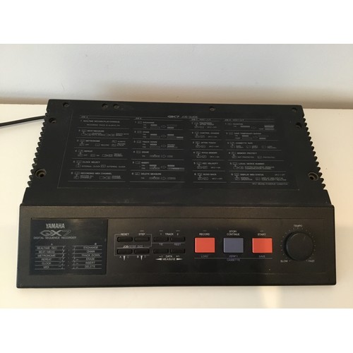 1 - Yamaha QX7 Digital Sequence Recorder. Allows users to record, edit, and playback MIDI sequences. The... 