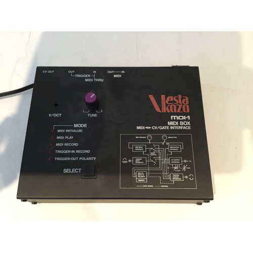 101 - Vesta Kozo MDI-1 Midi Box, Midi to CV / Gate Interface, 1986