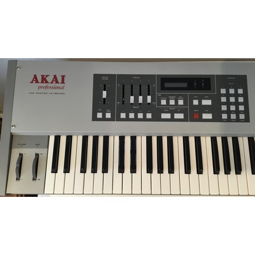 110 - Akai MX73 MIDI Master Keyboard.
Vintage MIDI controller released in 1986 alongside the AX73 analog s... 