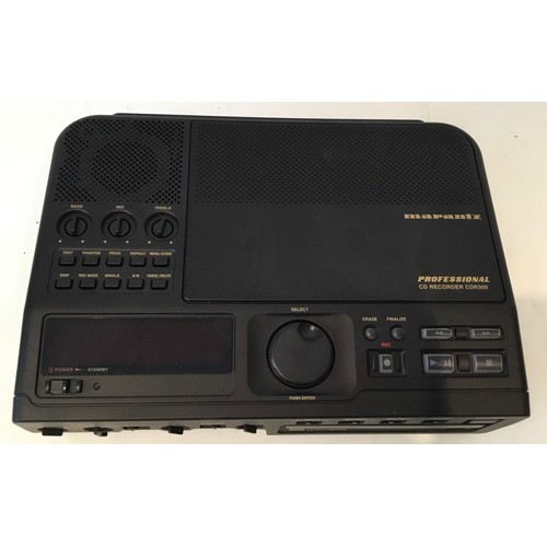 117 - Marantz CDR300 Professional Portable CD Recorder